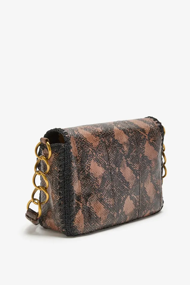 Women Malparmi Crossbody Bags Exotic and Crochet Medium Crossbody Bag Camel