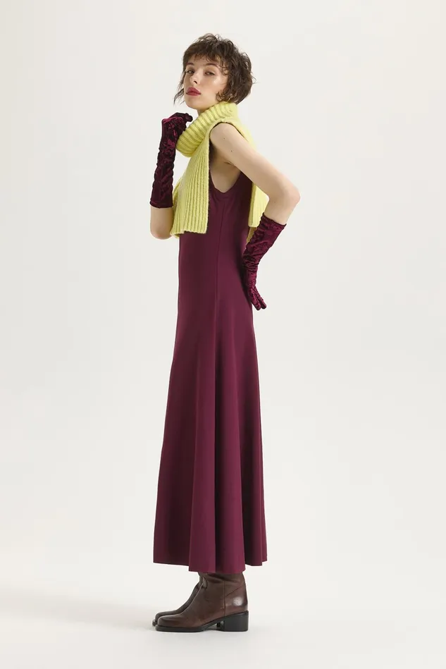Women Malparmi Dresses Comfy Jersey Dress Redgrapes