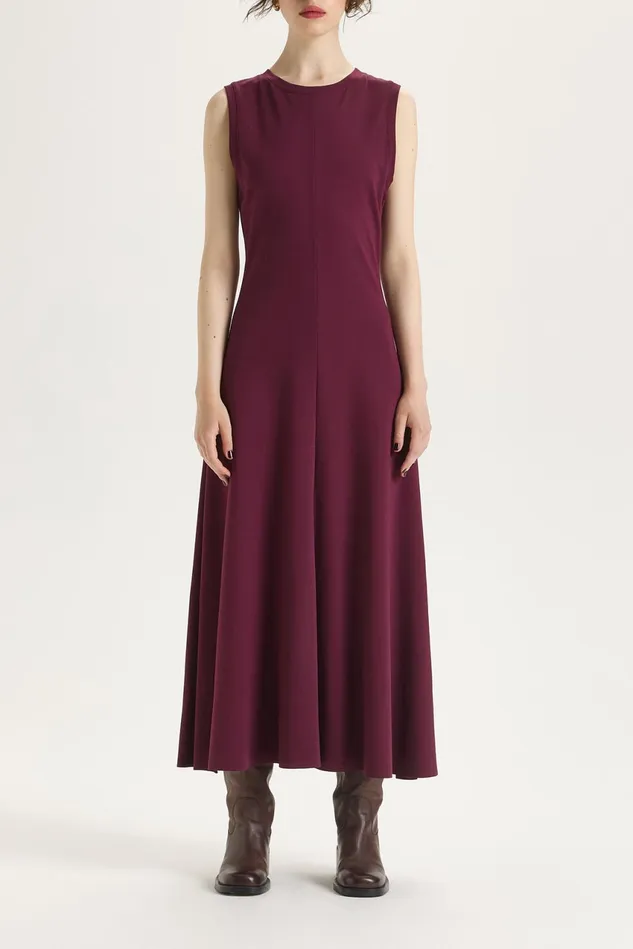 Women Malparmi Dresses Comfy Jersey Dress Redgrapes