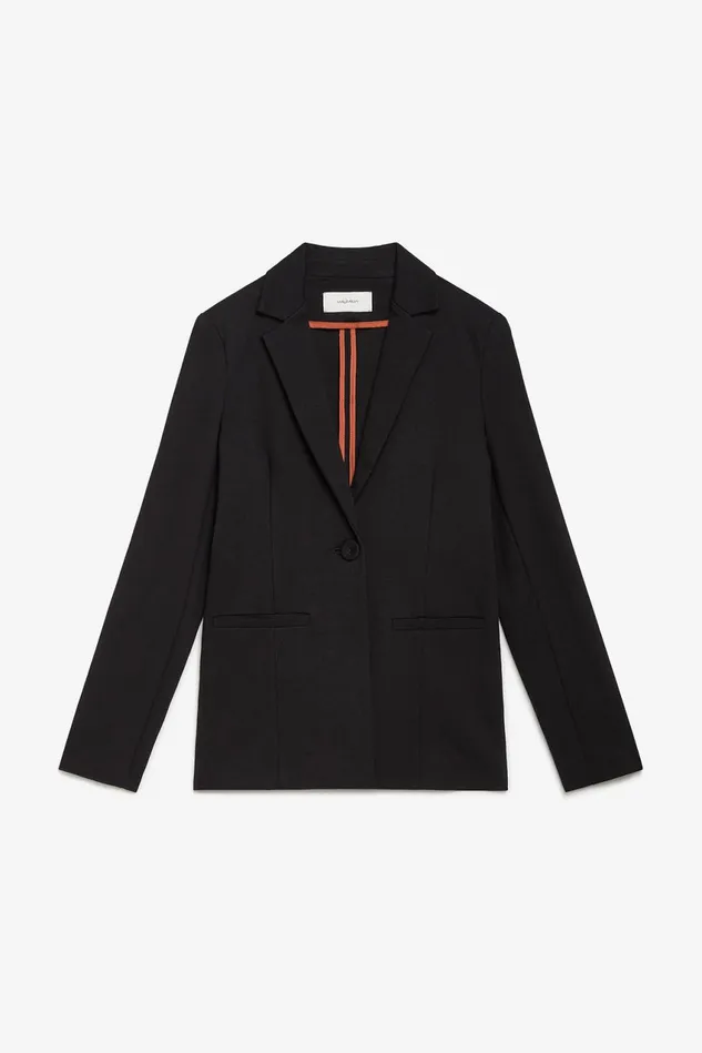 Women Malparmi Jackets Comfy Jersey Jacket Black