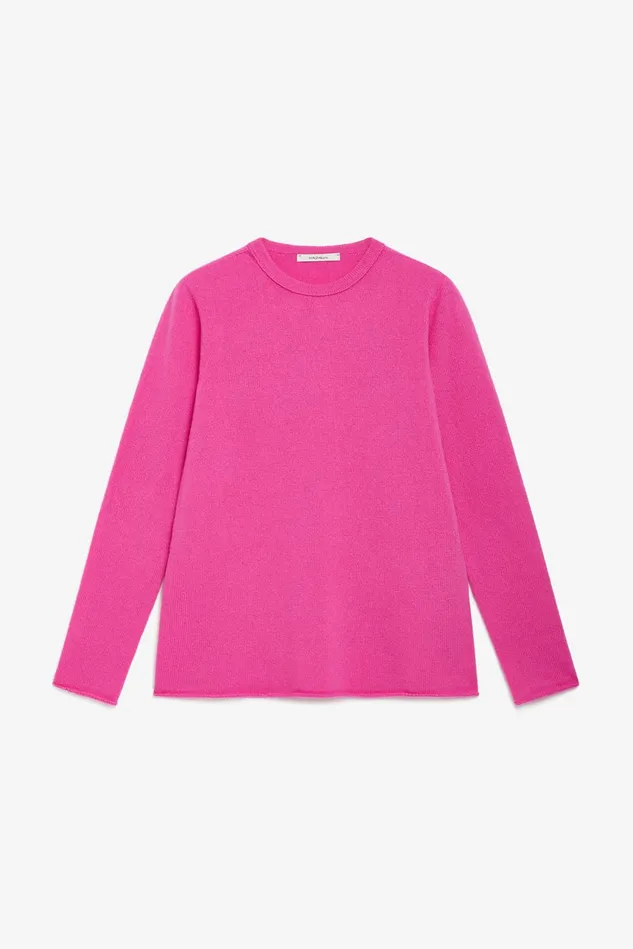 Women Malparmi Knitwear Cashmere Wool Sweater Strawberry