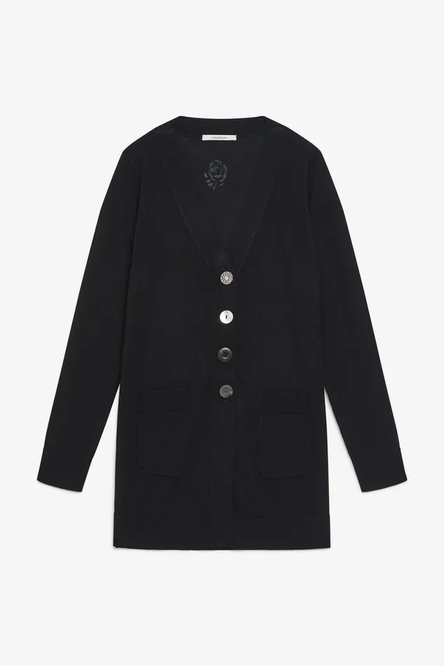 Women Malparmi Knitwear Colours Of The World Cardigan Black