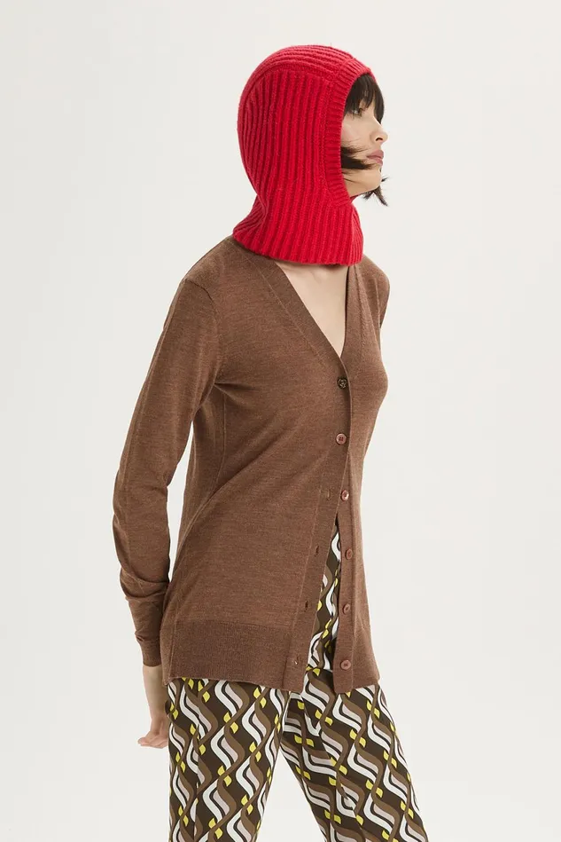Women Malparmi Knitwear Colours Of The World Cardigan Camel