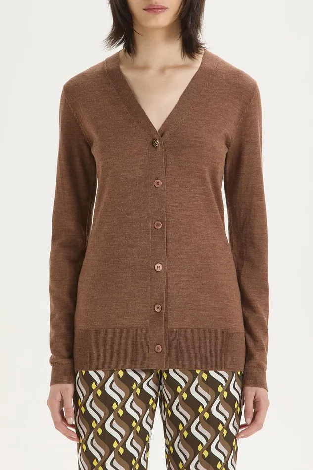 Women Malparmi Knitwear Colours Of The World Cardigan Camel