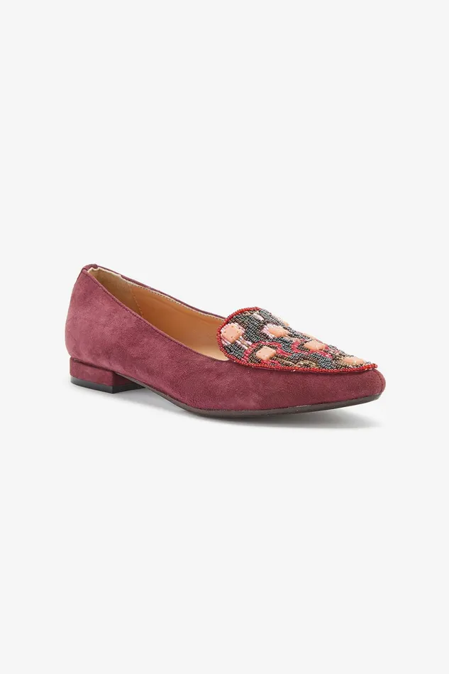Women Malparmi Loafers And Ballerinas Muse Embroideries Ballerinas Pinkblackcamel