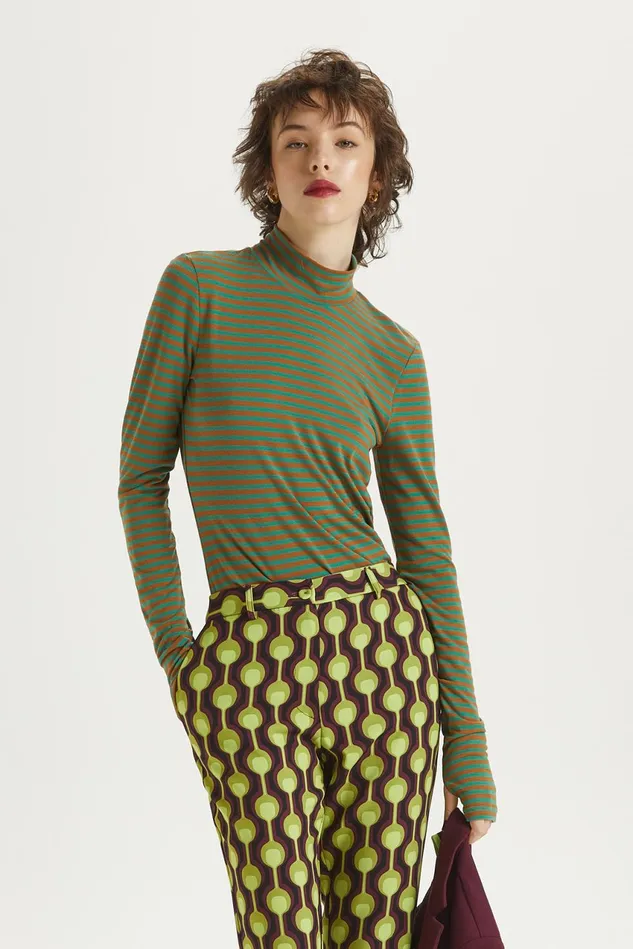 Women Malparmi Tshirts And Tops Soft Jersey TShirt Greenyellow