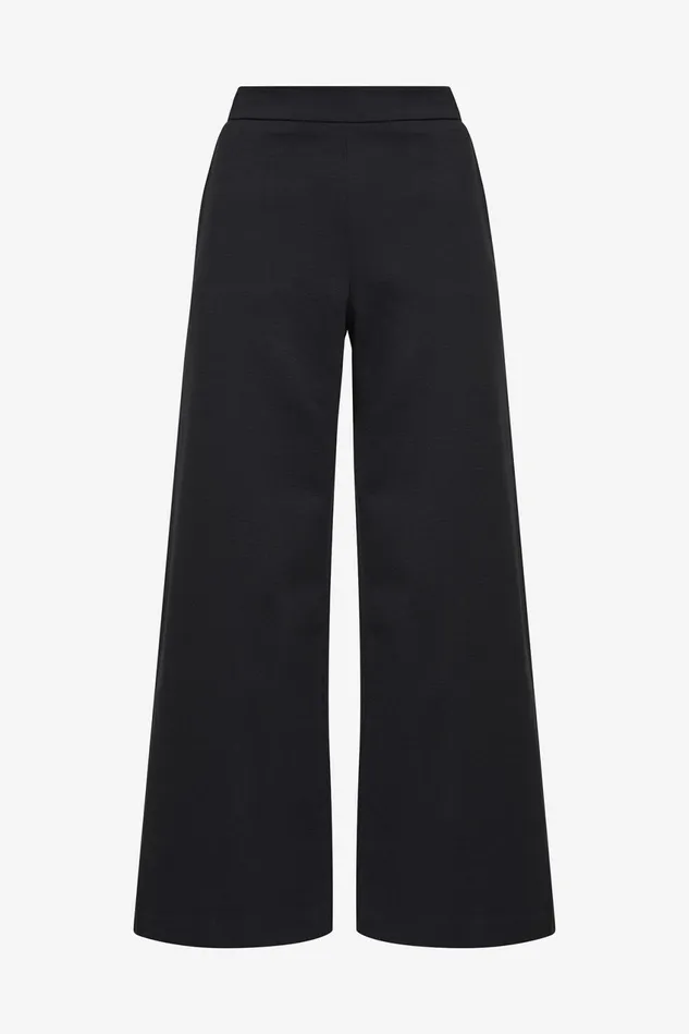 Women Malparmi Trousers Comfy Jersey Trousers Black