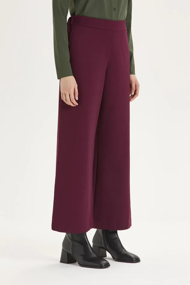 Women Malparmi Trousers Comfy Jersey Trousers Redgrapes