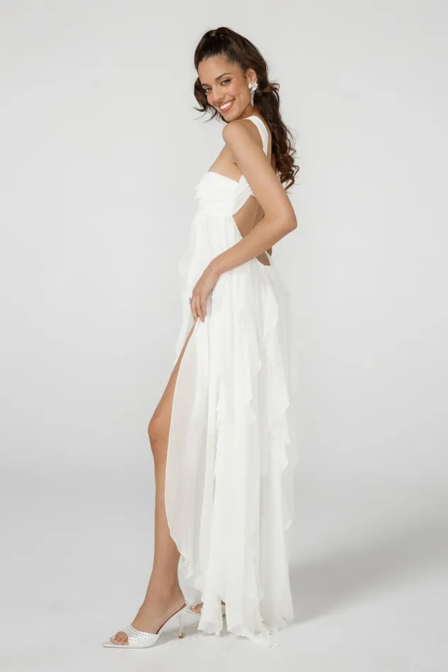 Women Mariah Dress Nana Jacqueline White