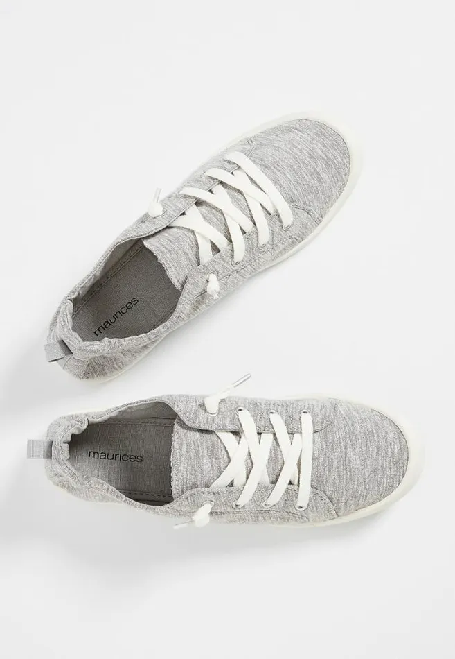 Women Mariah Scrunch Back Sneaker Maurices Flats and Sneakers