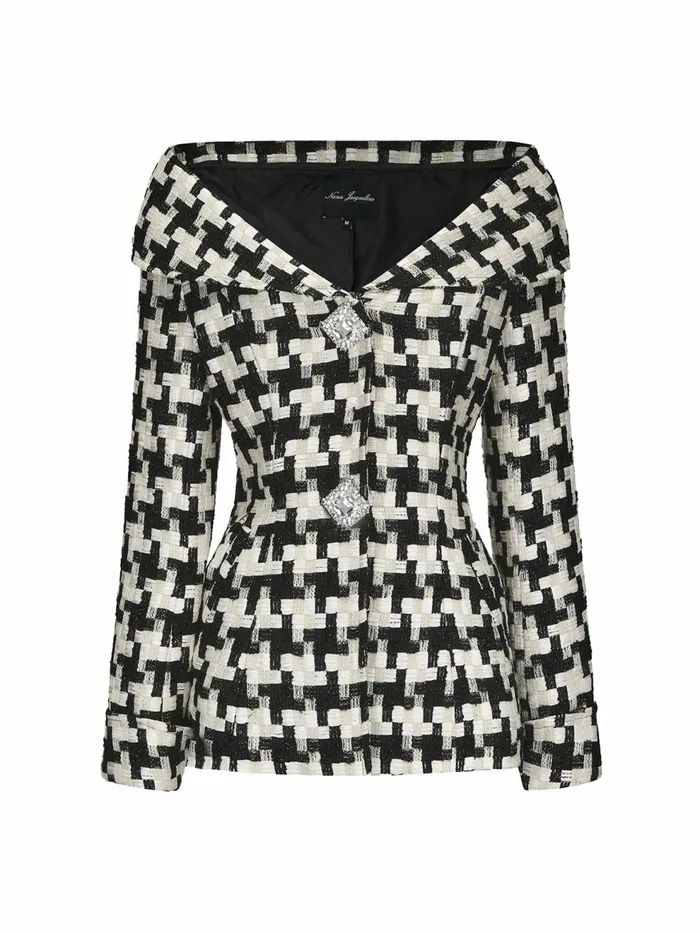Women Marlee Plaid Top Nana Jacqueline Tops
