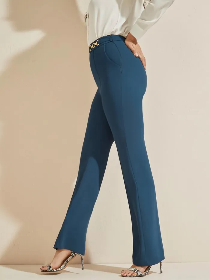 Women Maryam Pant Secret Blue Marciano Bottoms Women Maryam Pant Secret Blue Marciano Bottoms