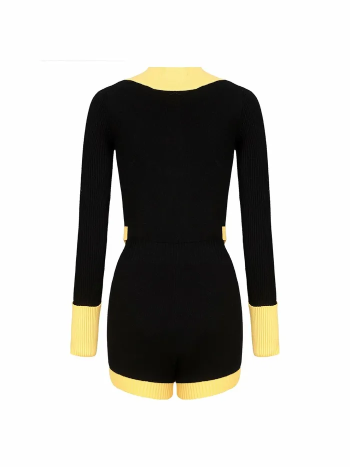 Women Matilda Knit Jumpsuit Nana Jacqueline Knits