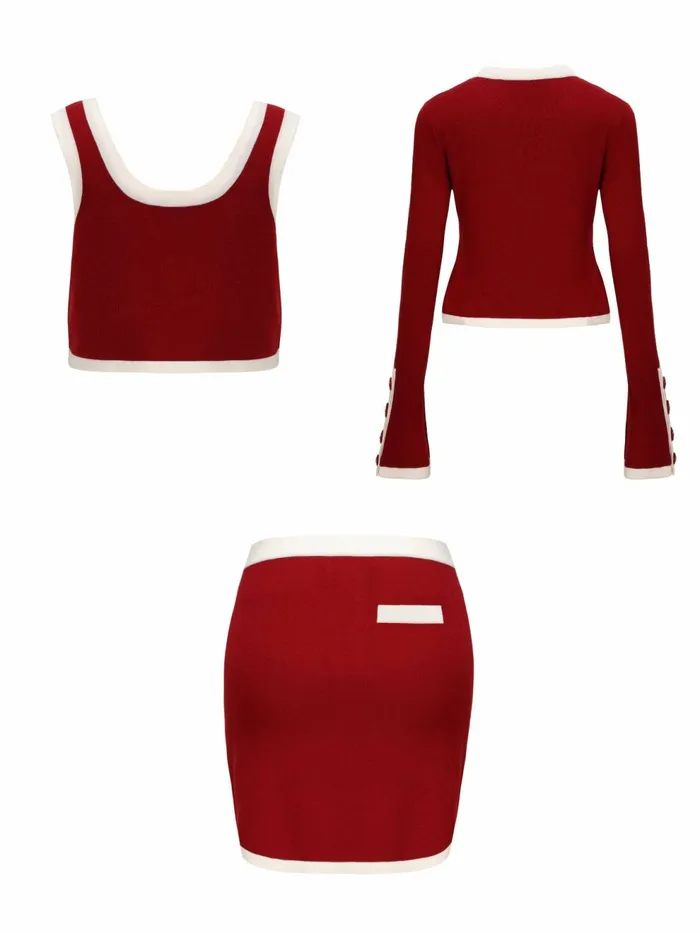 Women Matilda Knit Set Nana Jacqueline Knits