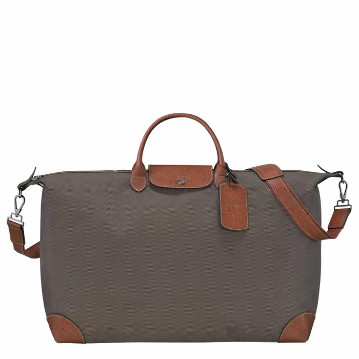 WomenMen Boxford M Travel Bag Brown Longchamp Travel Bags
