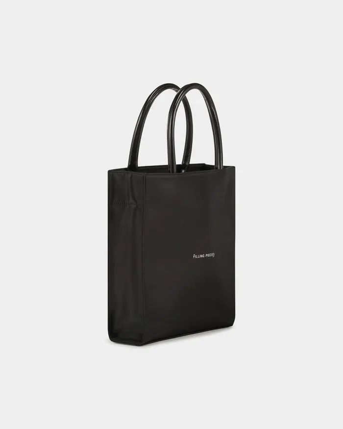 WomenMen Filling Pieces Bags and Leather Goods Tote Bag Medium Nylon Black