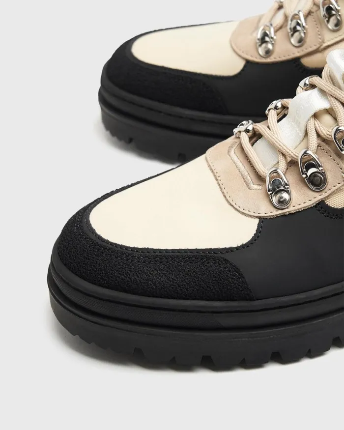 WomenMen Filling Pieces Boots Mountain Boot Mix Black