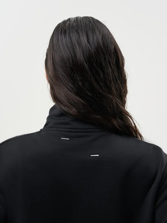 WomenMen Filling Pieces Coats and Jackets Jersey Track Jacket Black