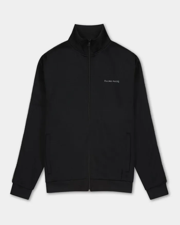WomenMen Filling Pieces Coats and Jackets Jersey Track Jacket Black
