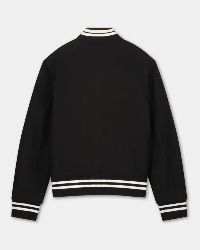 WomenMen Filling Pieces Coats and Jackets SS22 Varsity Jacket Black