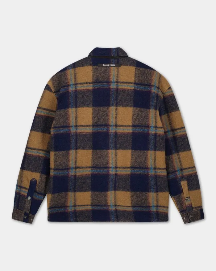WomenMen Filling Pieces Coats and Jackets Studio Flannel Jacket Orange