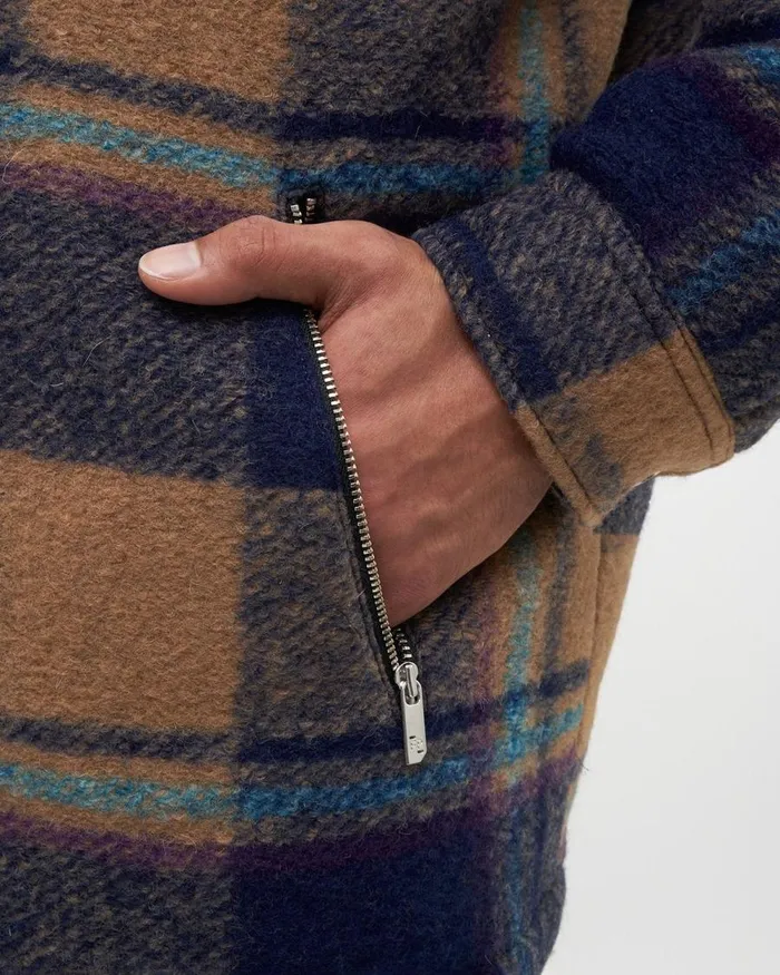 WomenMen Filling Pieces Coats and Jackets Studio Flannel Jacket Orange