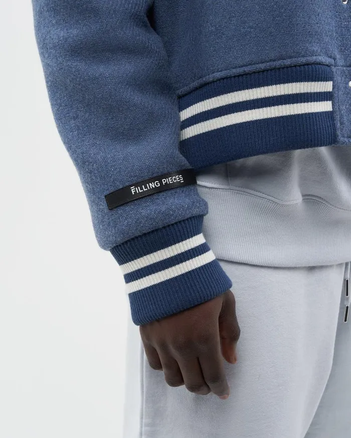WomenMen Filling Pieces Coats and Jackets Varsity Jacket Horizon Blue