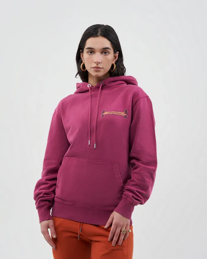 WomenMen Filling Pieces Hoodies and Sweatshirts FP Studio Hoodie HDC Burgundy