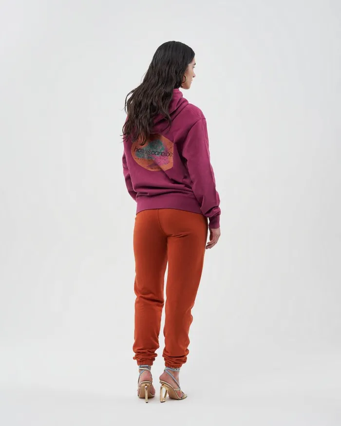 WomenMen Filling Pieces Hoodies and Sweatshirts FP Studio Hoodie HDC Burgundy