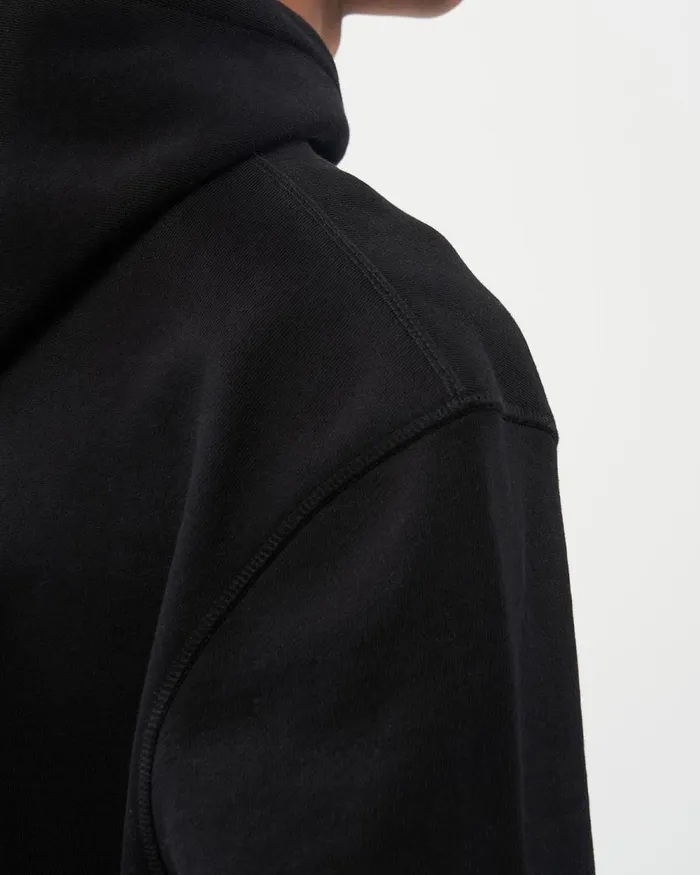 WomenMen Filling Pieces Hoodies and Sweatshirts Signature Hoodie Black