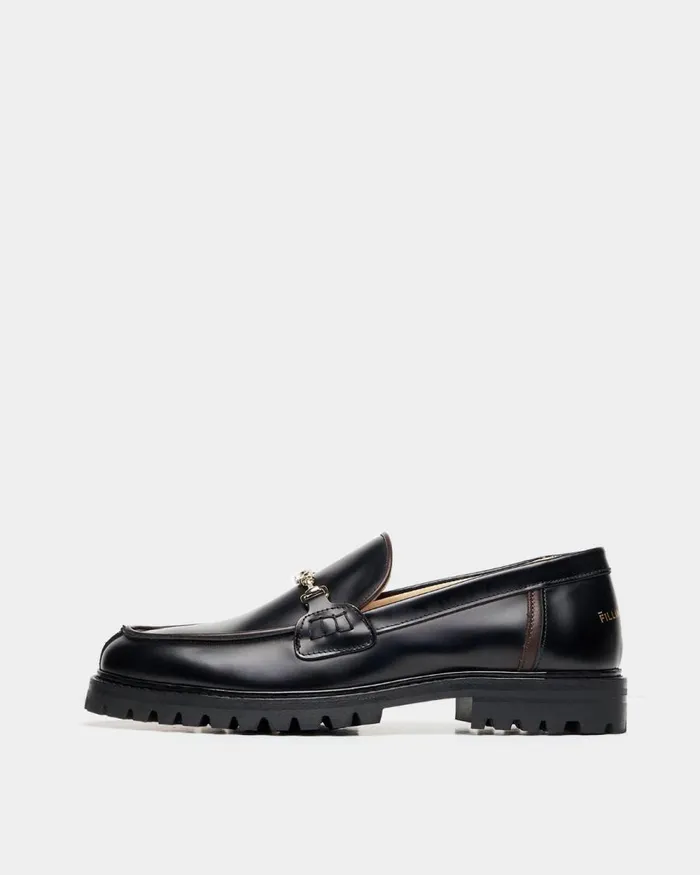 WomenMen Filling Pieces Loafers and Dress Shoes Loafer Polido Black