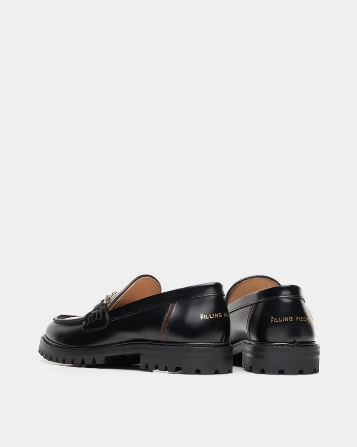 WomenMen Filling Pieces Loafers and Dress Shoes Loafer Polido Black