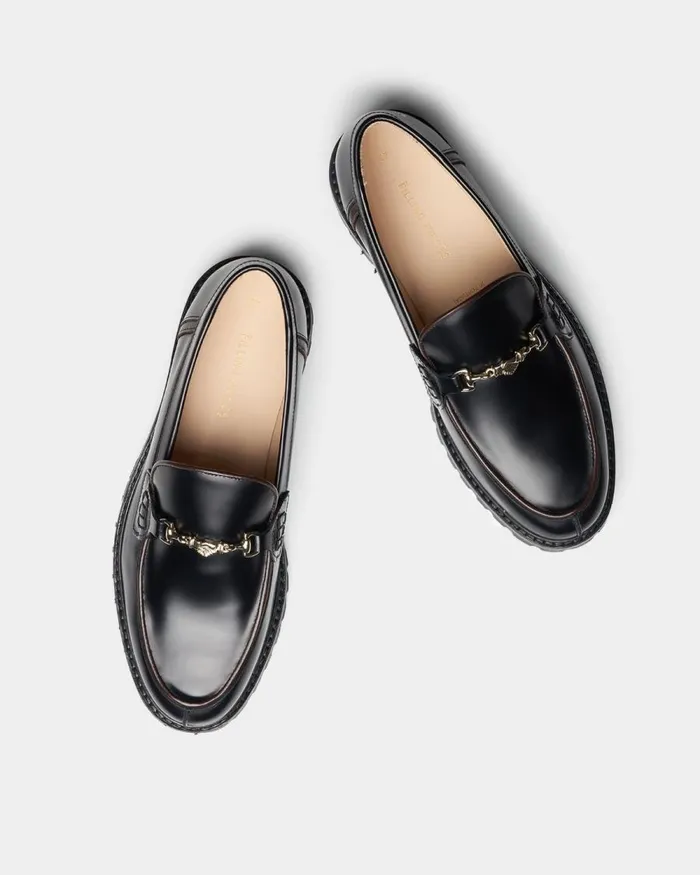 WomenMen Filling Pieces Loafers and Dress Shoes Loafer Polido Black