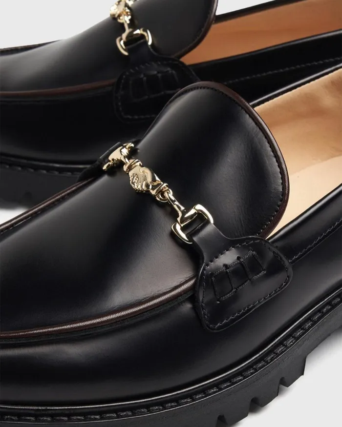 WomenMen Filling Pieces Loafers and Dress Shoes Loafer Polido Black