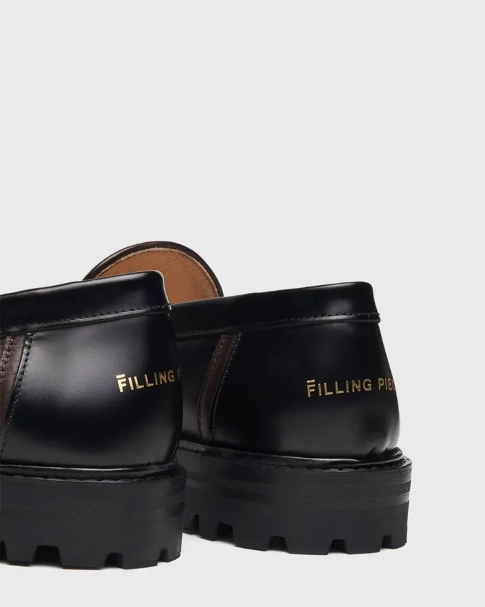 WomenMen Filling Pieces Loafers and Dress Shoes Loafer Polido Black
