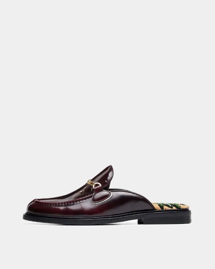 WomenMen Filling Pieces Loafers and Dress Shoes Mule Ananas Ox Blood