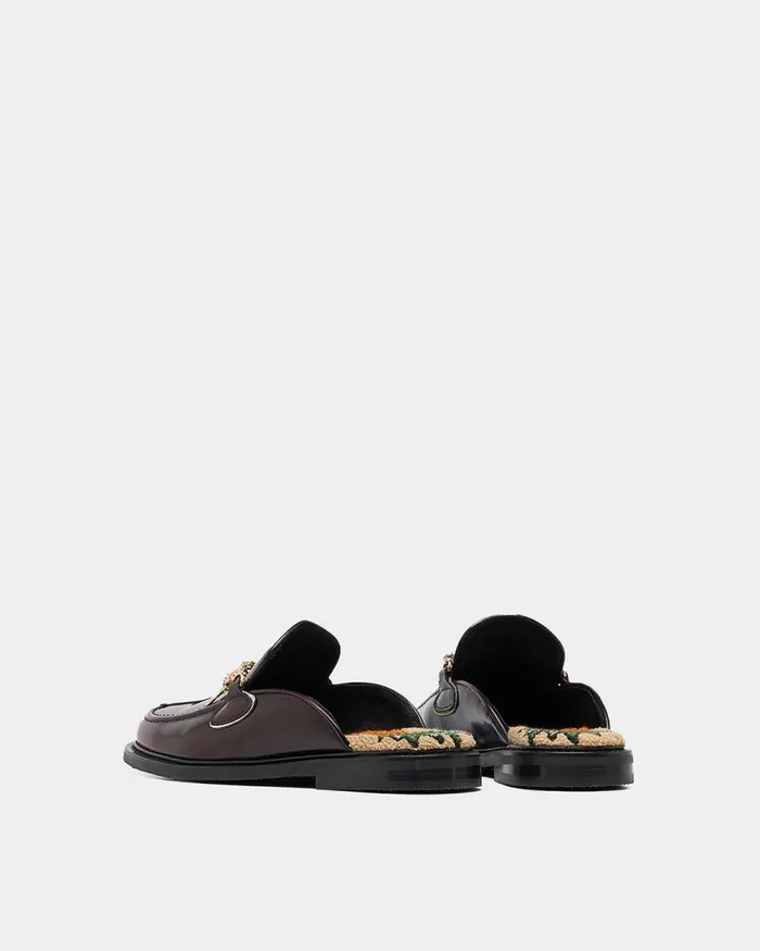 WomenMen Filling Pieces Loafers and Dress Shoes Mule Ananas Ox Blood