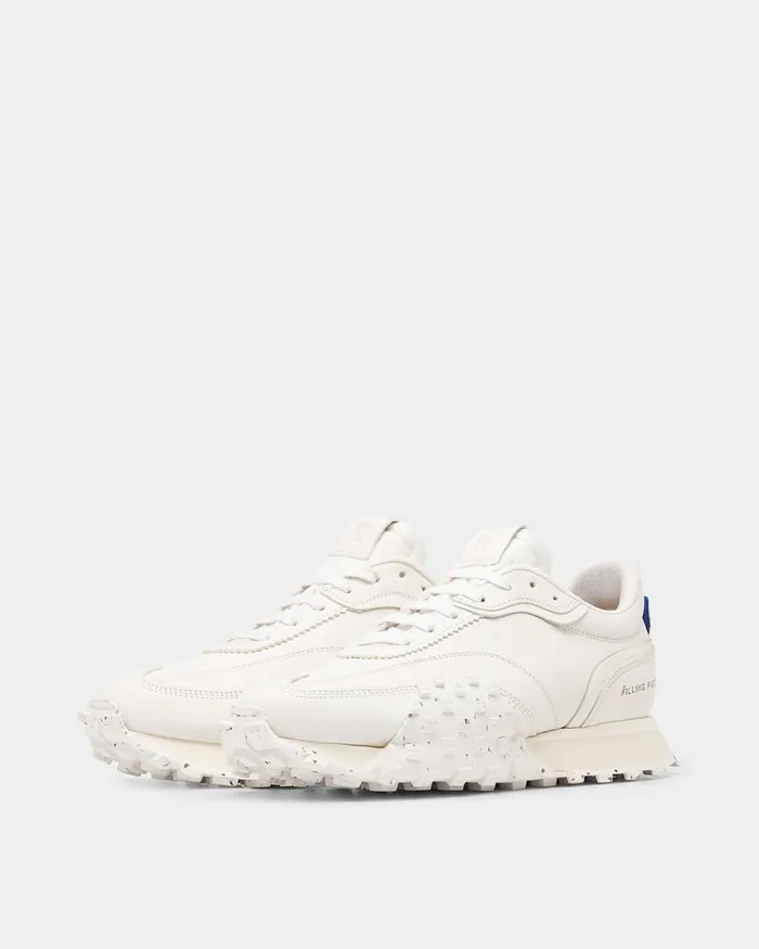 WomenMen Filling Pieces Sneakers Crease Runner 683 White