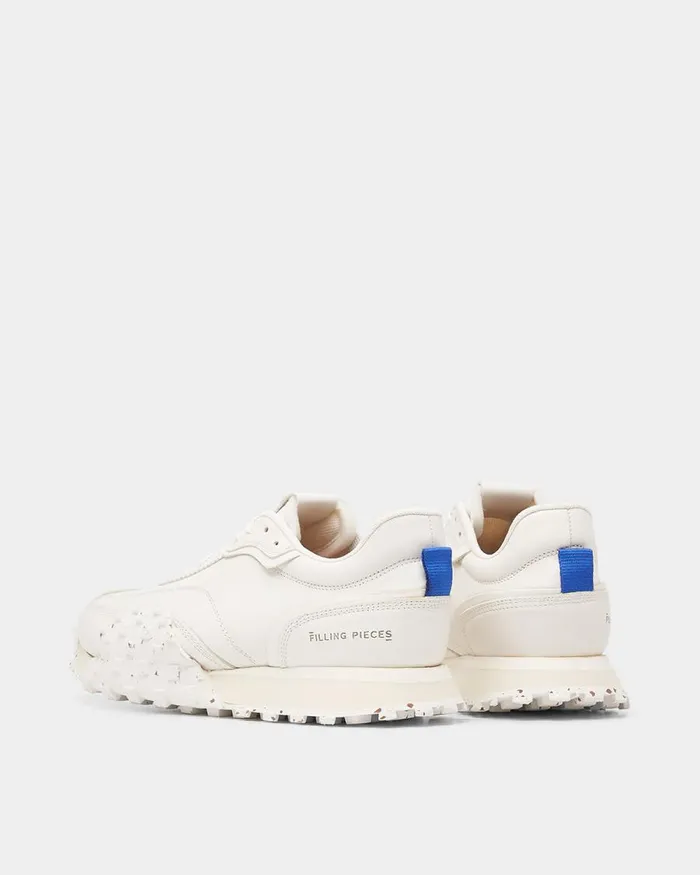WomenMen Filling Pieces Sneakers Crease Runner 683 White