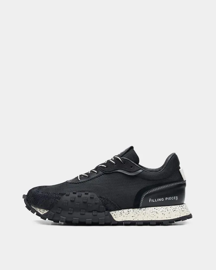 WomenMen Filling Pieces Sneakers Crease Runner Sprint Black