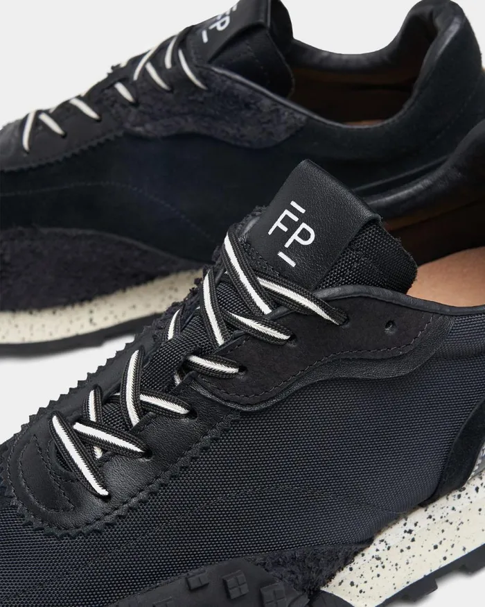 WomenMen Filling Pieces Sneakers Crease Runner Sprint Black