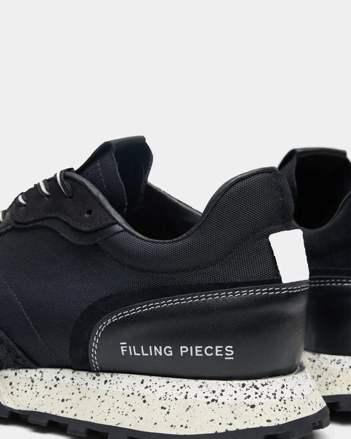 WomenMen Filling Pieces Sneakers Crease Runner Sprint Black