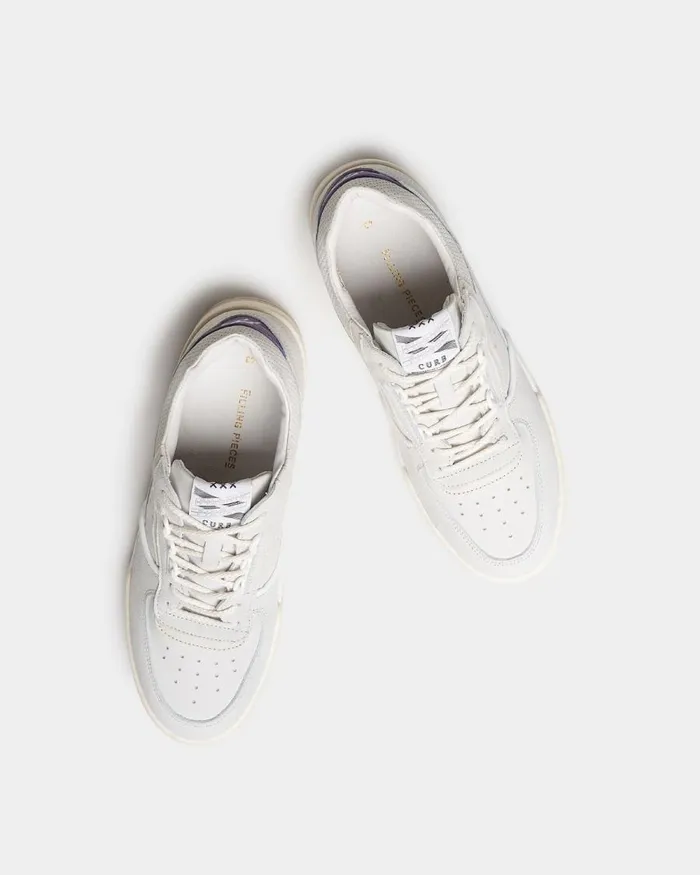 WomenMen Filling Pieces Sneakers Curb Era White