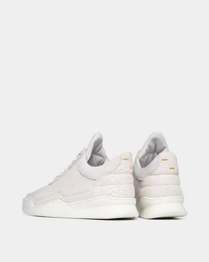WomenMen Filling Pieces Sneakers Low Top Ghost Decon White