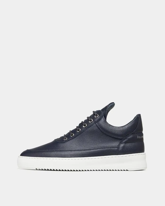 WomenMen Filling Pieces Sneakers Low Top Ripple Crumbs Blue Navy