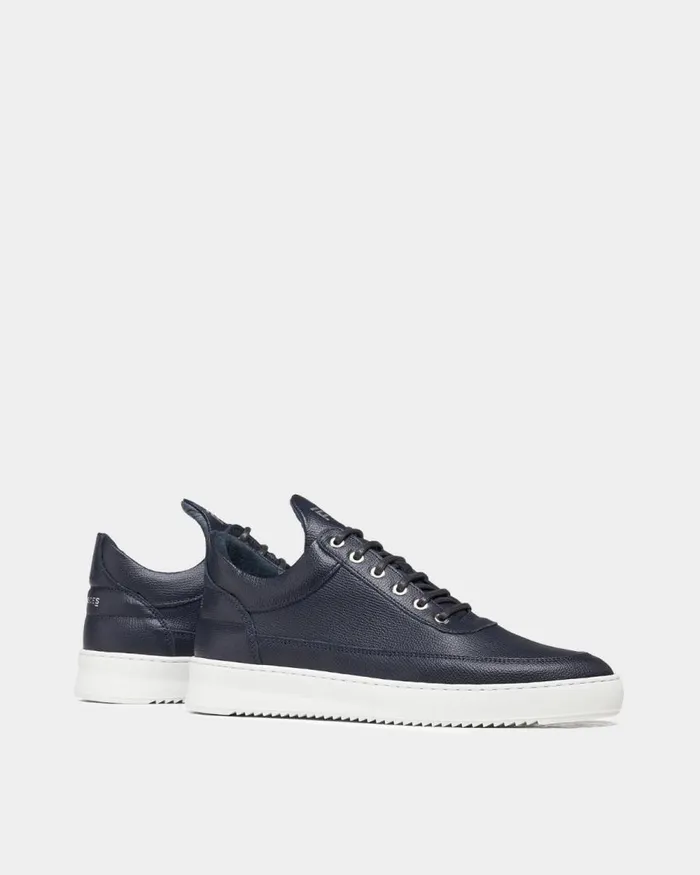 WomenMen Filling Pieces Sneakers Low Top Ripple Crumbs Blue Navy