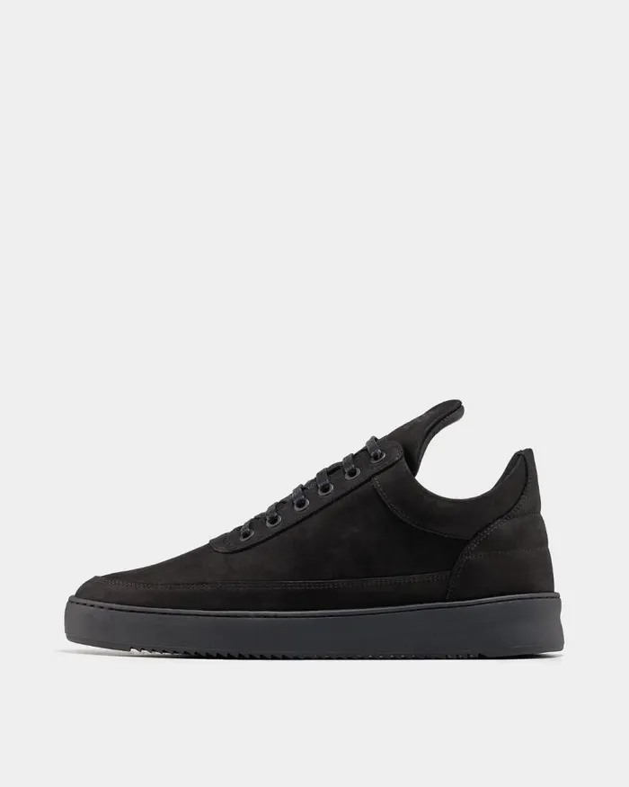 WomenMen Filling Pieces Sneakers Low Top Ripple Tonal Black