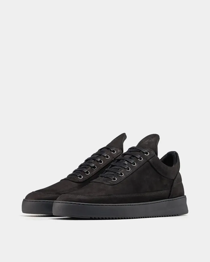 WomenMen Filling Pieces Sneakers Low Top Ripple Tonal Black