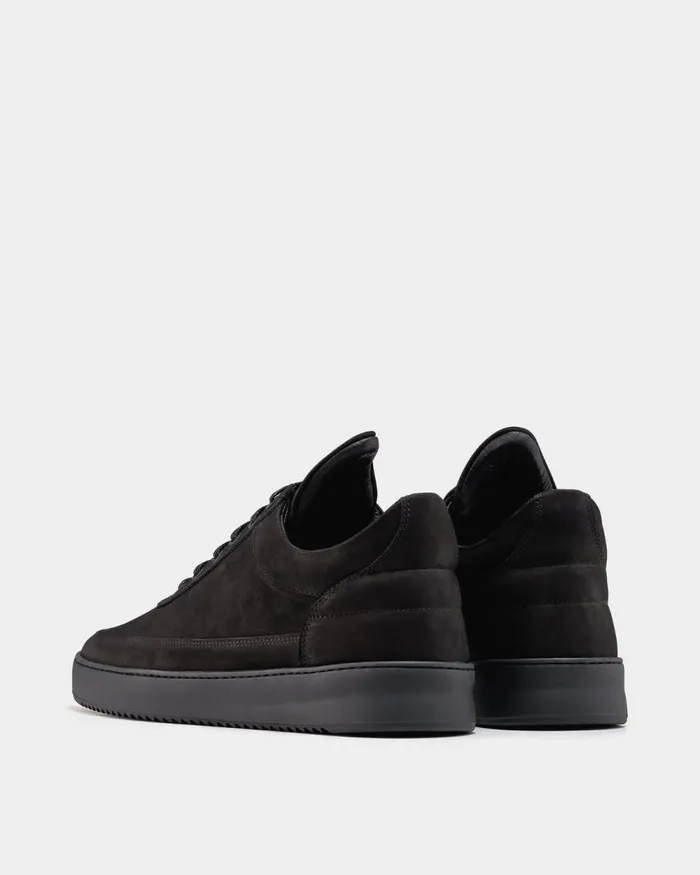 WomenMen Filling Pieces Sneakers Low Top Ripple Tonal Black
