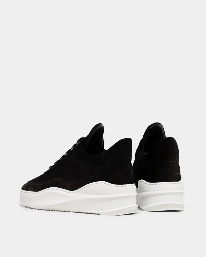 WomenMen Filling Pieces Sneakers Low Top Sky Matt Nubuck Black